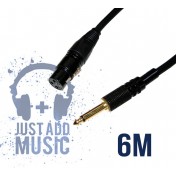 Cablu JACK 6.3mm - XLR Mama - 6m